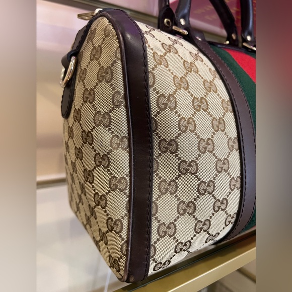 Gucci Boston bag - canvas medium - Picture 11 of 16